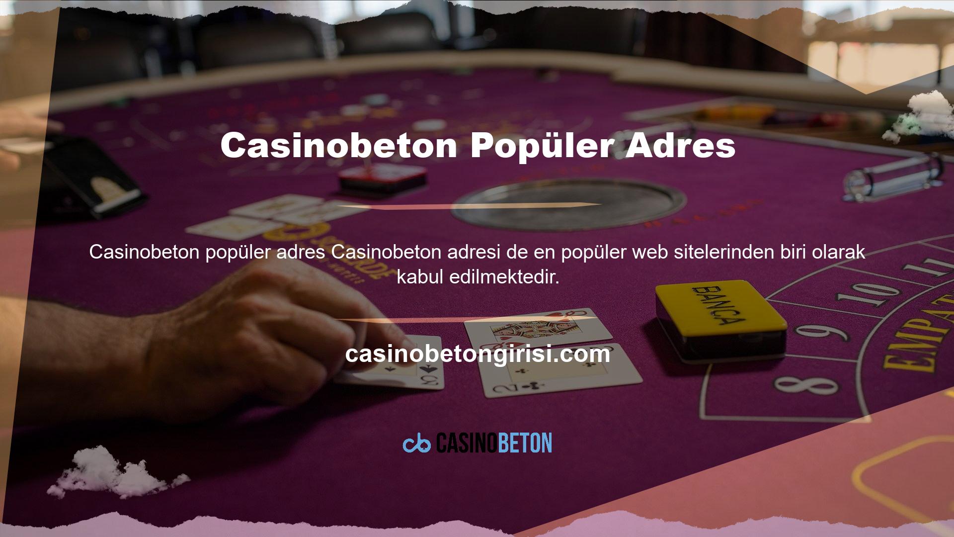 Casinobeton hangi saatlerde